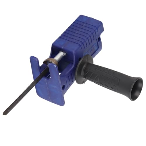 Adaptador de Sierra de Calar para Taladro Eléctrico Portátil con Mango Ergonómico para Cortar Madera Y Metal