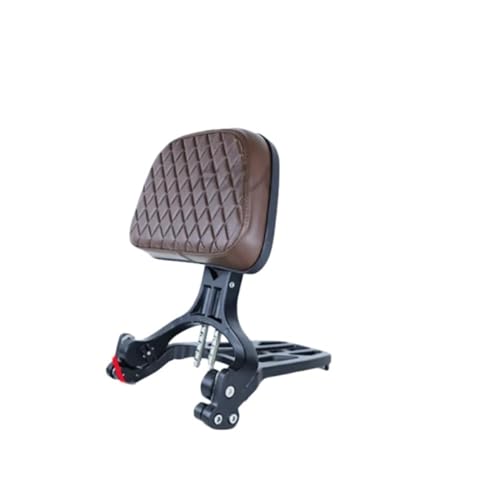 Dossier étagère de repos pour moto QJMOTOR SRV700 et SRV500S avec contre-pointe pliable