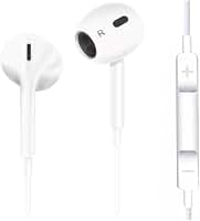 Fone de Ouvido com Fio 3ª Geração, Qualidade Premium. Compatível com Lightning, IOS. Compatível com iPhone 5, 6, 7, 8, X, 11, 12, 13 e 14.