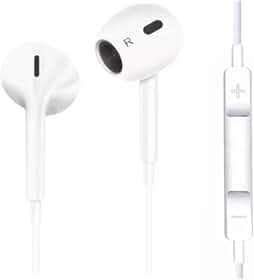 Fone de Ouvido com Fio 3ª Geração, Qualidade Premium. Compatível com Lightning, IOS. Compatível com iPhone 5, 6, 7, 8, X, 11, 12, 13 e 14.