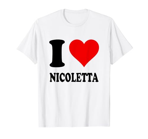 Photo de J'aime Nicoletta T-Shirt