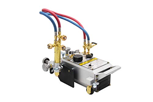 Kunhewuhua Hk-12 Torch Track Burner Cutter Portable Torch Gas Cutting Machine Oxygen Acetylene 110V With 2 X 1.8M Tracks #TOP2