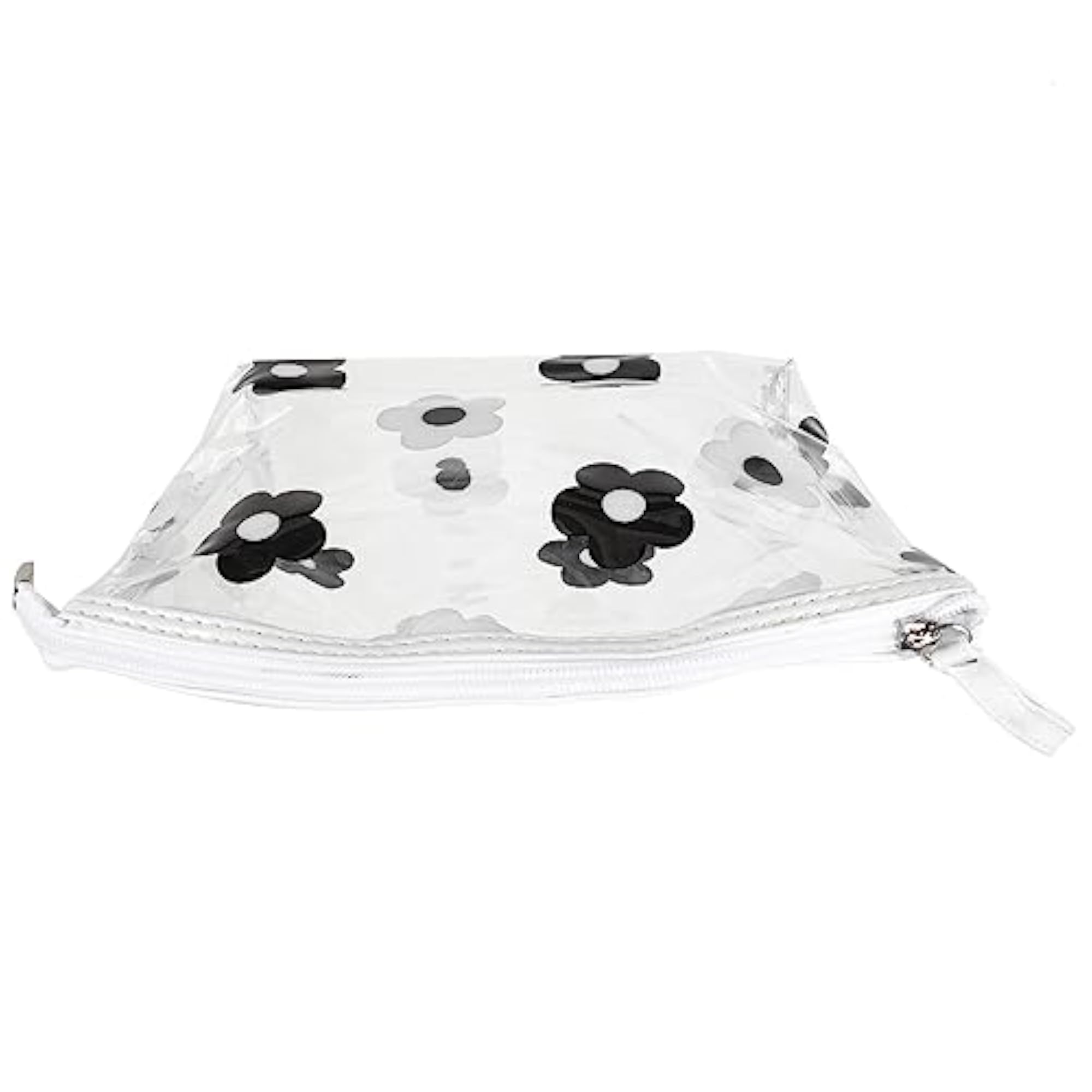 Plastic Travel Makeup Cosmetic Bag, Portable Storage Pouch