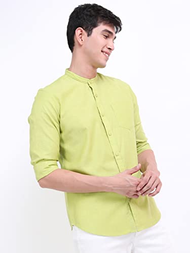 Image of KETCH Mens Lime Slim Fit Shirt