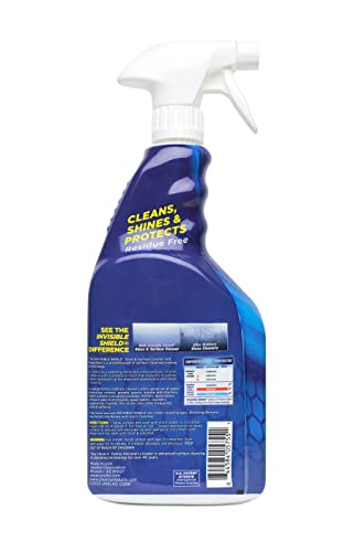 Invisible Shield Glass & Surface Cleaner And Repellent 32 Fl. Oz. Cleans And Protects Against Future Dirt On Multi Surfaces By Unelko- Clean-X (2) #TOP1