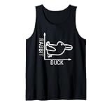 Duck vs Rabbit argument Tank Top