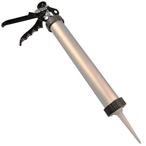 Kartuschenpistole ALU 600 ml für alle handelsüblichen Acryl/Silikon Kartuschen Silikonschlauchbeutel Cover