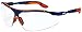Price comparison product image Uvex 9160-265 I-VO Supravision HC-AF Safety Spectacle, Clear/Blue/Orange