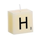 D'CASA Vela Tipo Scrabble H Letra