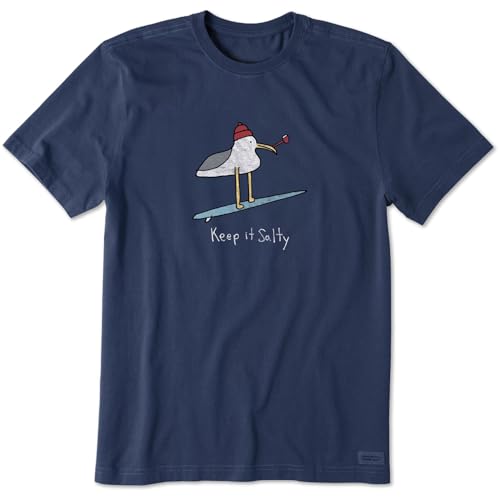T-shirt unisexe Keep It Salty Sea Crusher pour exprimer votre amour infini de l'océan