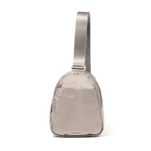 Image of Baggallini Double Zip Mini Sling