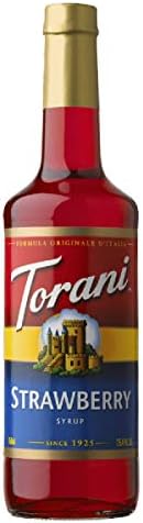 Torani Strawberry Flavour Syrup 750 Milliliter