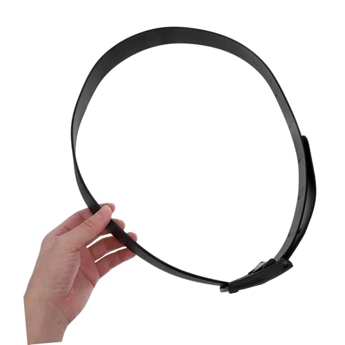 BESPORTBLE Men's and Women's High Elasticity Silicone Sports Belt Casual Unisex Design with Plastic Buckle for Everyday and Leisure Wear4