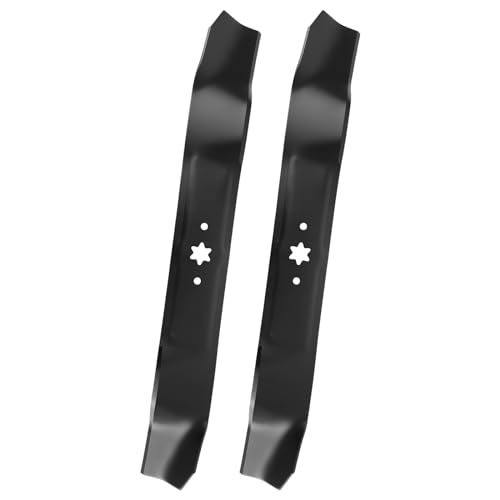 Bularie 742-0616A 21 inch Mower Blade Compatible with Cub Cad et MTD 42 inch Mower Deck, 742-0616 Mulching Blades Fit for Cub Cad et Troy-Bilt LT1040 LT1042 RZT42, Replace 742-04308 942-0616, 2 Pack