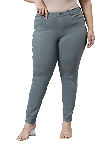 Image of GO COLORS Women Mid Rise Premium Straight Jeans