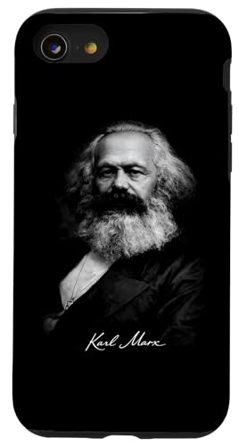 Custodia per iPhone SE (2020) / 7/8 Karl Marx Ritratto Socialismo Teoria Politica Icona
