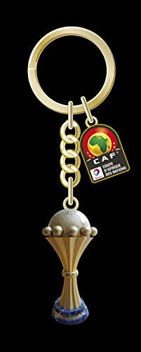 Confédération Africaine de Football Porte-clés Trophée Coupe d’Afrique des Nations Total 2019 Doré - Image 3