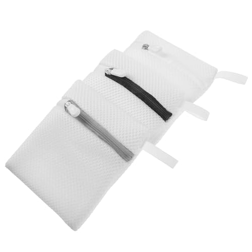 NIYANGLE Bolsa de Lavandería Mini 3 Piezas 12x14 Cm de Poliéster Doble Capa para Ropa Delicada, Malla Transpirable para Lavadora y Viaje, Protección para Sujetadores y Ropa Interior