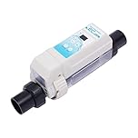 Generatore di clorinatore di sale per piscina acqua salata clorinatore per disinfettante piscina con elettrolisi sale, generatore di sale trasparente, sistema di acqua salata fino a 8G/H 50M³