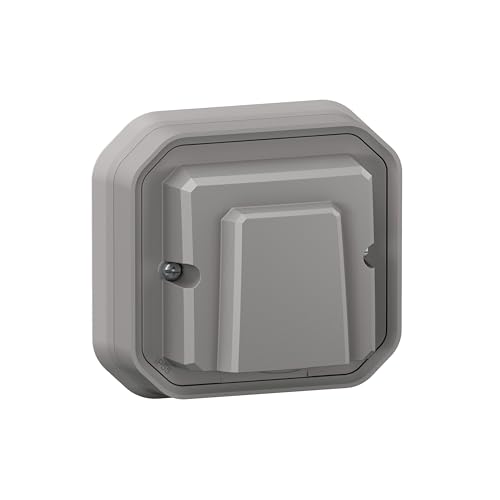 Legrand Plexo 069848L sortie de câble étanche grise encastrée avec serre-câble haute performance