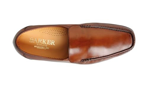 BARKER Javron Men's Handmade Leather Loafers – Classic Slip-On Dress Shoes, Goodyear Welted, Full Leather Sole & Lining, Formal & Business Wear3