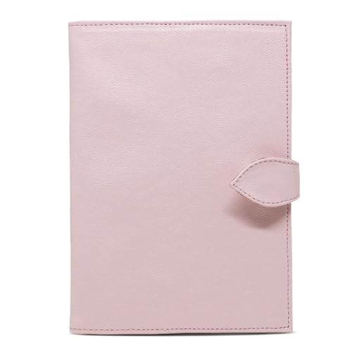 Porta Cartão de Vacinação em Couro Legítimo Para Bebês Com Gravação Gratuita (Rosa Bebê)