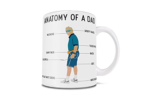 Taza de cerámica 11 oz Anatomy of Dad miniatura 3