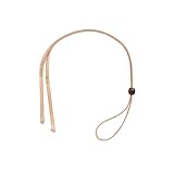 Paul Lashton Australian 100% Leather Hat Chin Strap for Men and Women Removable Hat Chin Cord for Cowboy and Sun Hats Natural