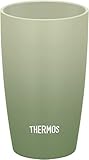 サーモス 真空断熱タンブラー 340ml オリーブグリーン JDM-341 OG