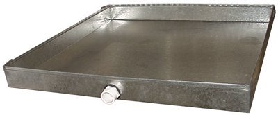 Master Flow 32 in. x 32 in. 26 Gauge Appliance Drain Pan