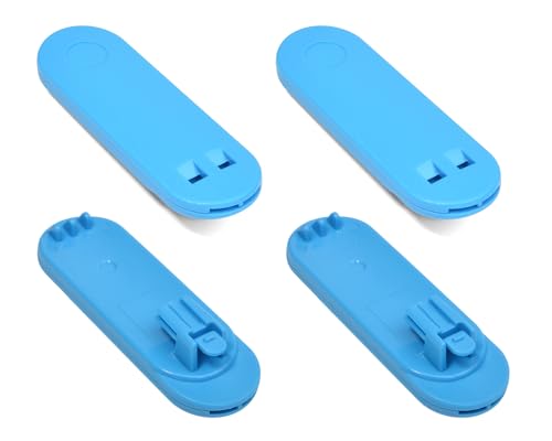 Clip de ceinture sifflet pour Motorola Talkabout T600 T400 - Lot de 4 attaches PMLN7240AR bleu
