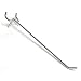 KC Store Fixtures A45114 Pegboard Hook, 8", Long 1/8" Wire, Zinc (Pack of 100)