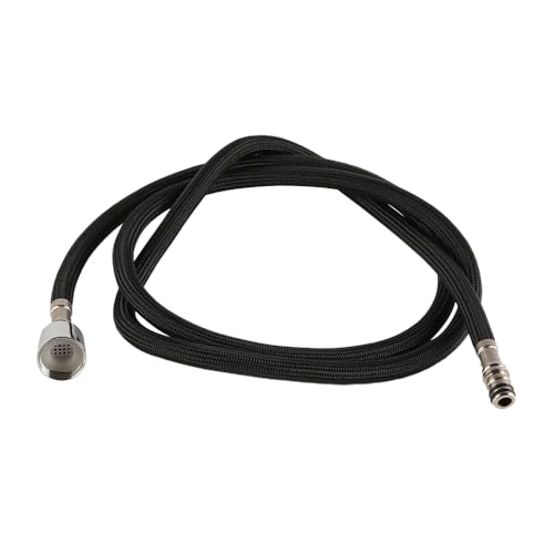 Laroal Tuyau de rechange pour robinet de cuisine, tuyau flexible rétractable en nylon de 150 cm pour robinets extractibles, adapté à la cuisine et à la salle de bain