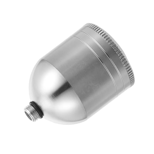 HOODANCOS 10 Ml Portable Airbrush Bottle Metal Paint Container for Easy Replacement Wear Resistant Design for Professional Painting Projects and Outdoor Sketching