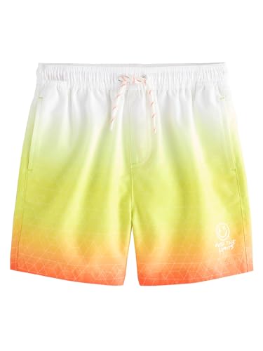 NEXT Shorts de baño sombreados Naranja 14 Años