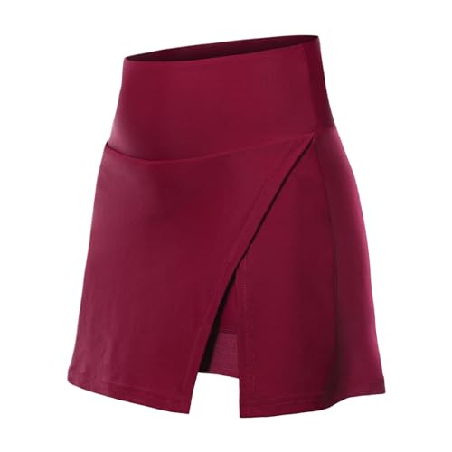 Hosenrock Damen Kurz 2 in 1 mit 5D Sitzpolster Fahrradrock Damen Gepolstert...