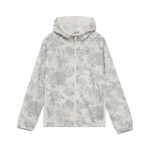 PUMA(プーマ) トレーニング ジム スタジオ アウター 撥水 裏トリコット起毛 パーカーTAD ウラキモウトリコットライナーFZ ジャケット 528004レディース