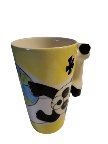Taza de café taza de té motivo panda regalo figura mango porcelana mesa de desayuno oficina niños motivo taza Royal… - Imagen 3