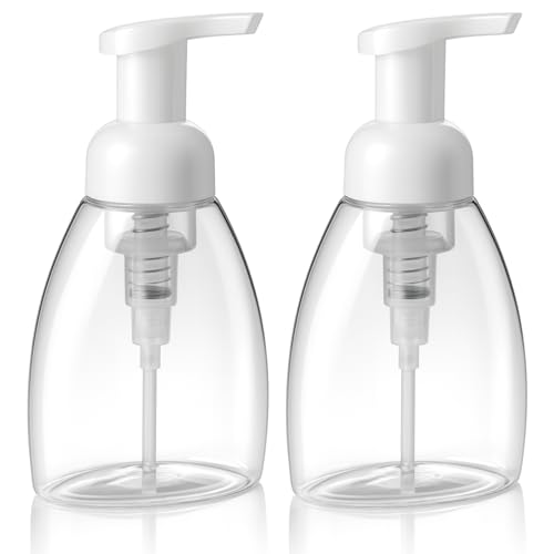 Bar5F Foaming Soap Dispenser Pump Bottle for Dr. Bronner's Castile Liquid Soap 8.5-Ounce Pack of 2