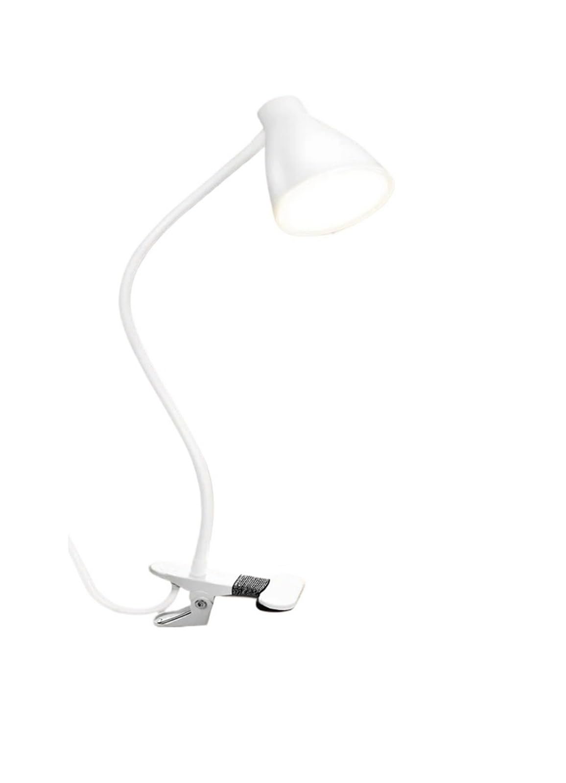 CKAFZMYJQBT Desk Lamp Reading Light 3 Color Modes 10 Brightness Dimmer Table Lamp Eye-Caring for Home Office 360 Flexible Gooseneck Clip ﻿