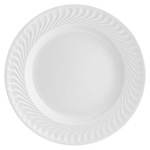 Vista Alegre Sagres Fuente Redonda Honda, Porcelana, Blanco, 32.8 cm