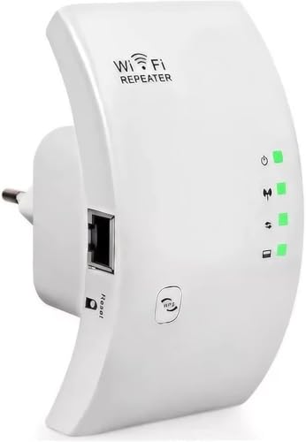 Roteador Wi-Fi Portátil sem fio Branco Repetidor Amplificador de Sinal Wireless 110v/220v (Bivolt) A