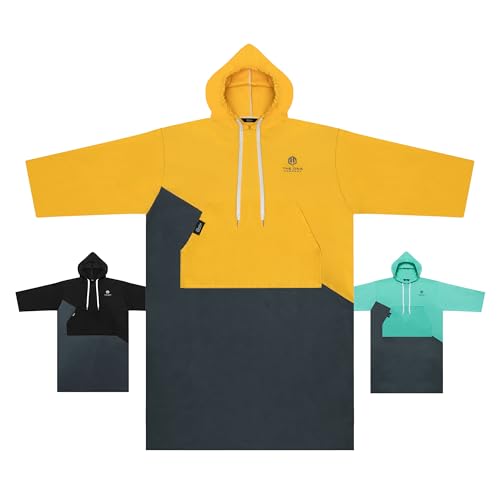 The Ona Company - Poncho Surf de Microfibra - Ligero y de Secado rápido - para Hombre y Mujer -...