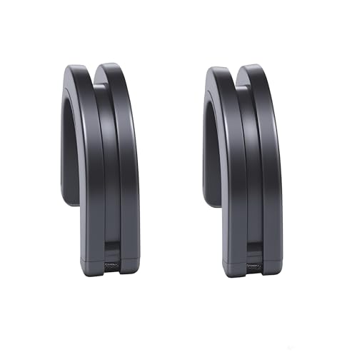Harley Luggage Rack Side Plate mounting Bracket Grommet Fits for Harley Touring Sissy Bar Backrest 1987-2024, Part for 52682-09, (Black#2)