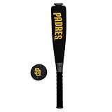Franklin Sports San Diego Padres Foam Bat & Ball Set - Soft Jumbo Team Baseball Bat and Ball Team Logo - MLB Official Licensed Product
