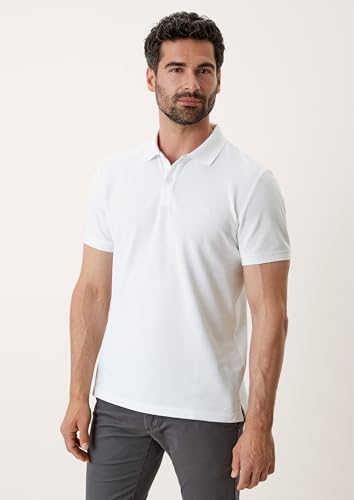 s.Oliver Herren Poloshirt – Regular Fit, Piqué, Logo-Stickerei – Ansicht 5