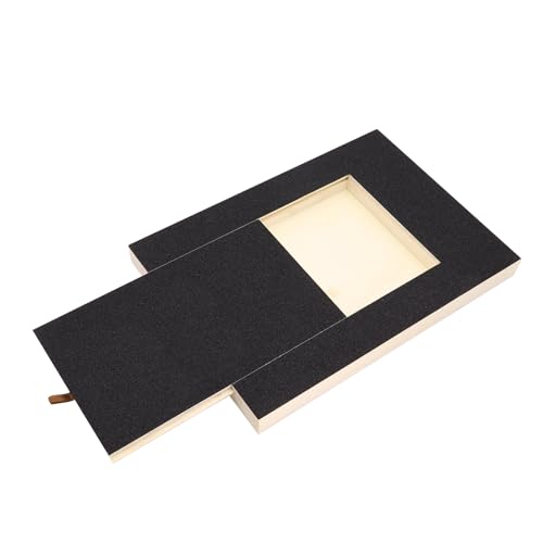 Yuhtech Kratzbrett für Hunde, Nägel schärfendes Brett mit Leckerlibox