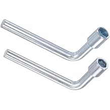 Metric L Shaped Angled Hex Socket Wrench, | 7mm 8mm | Single-Head Elbow 6 Point Hex Wrench - Applications for Mechanic Repair Tool, 2-Pieces