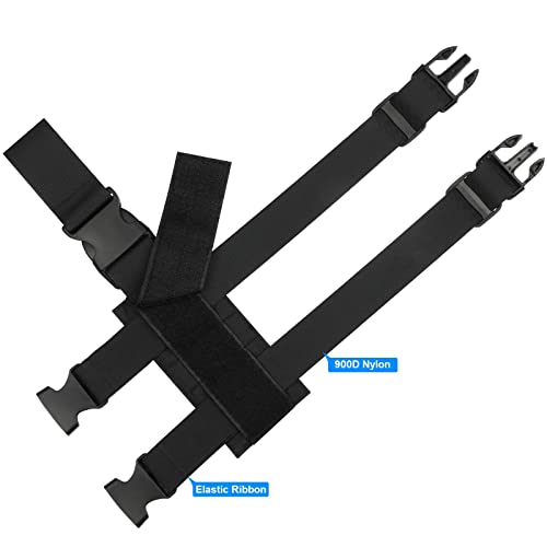 Cavebear Drop Leg Holster Drop Leg Platform Nylon Tactical Molle Drop Leg Holster For Hunting/Paintball/Airsoft, Universal Drop Leg Panel With Adjustable Molle Straps #TOP6