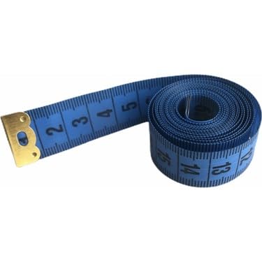 Orret Home 150 Cm Vücut Beden Ölçüm Metresi, Diyetisyen Mezurası, Terzi Mezurası, Esnek Mezura, Kıyafet Ölçüm Metresi, Bel Ölçme Bandı, Dikiş Nakış ve Vücut Ölçümü İçin Mezura